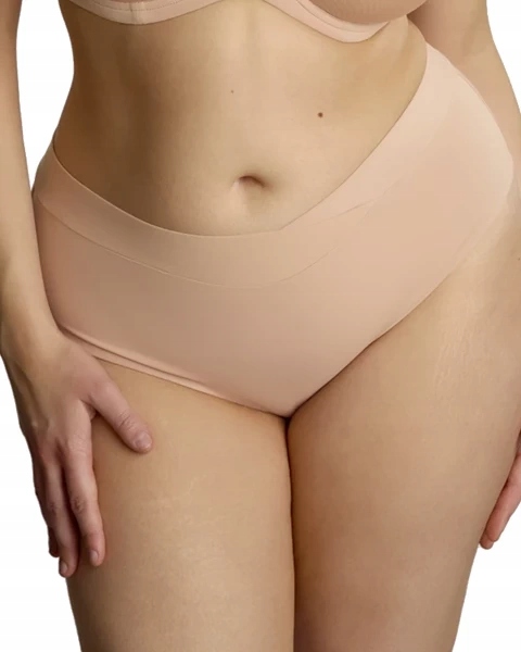 Body s hlubokými kalhotkami medové Sculptresse XL