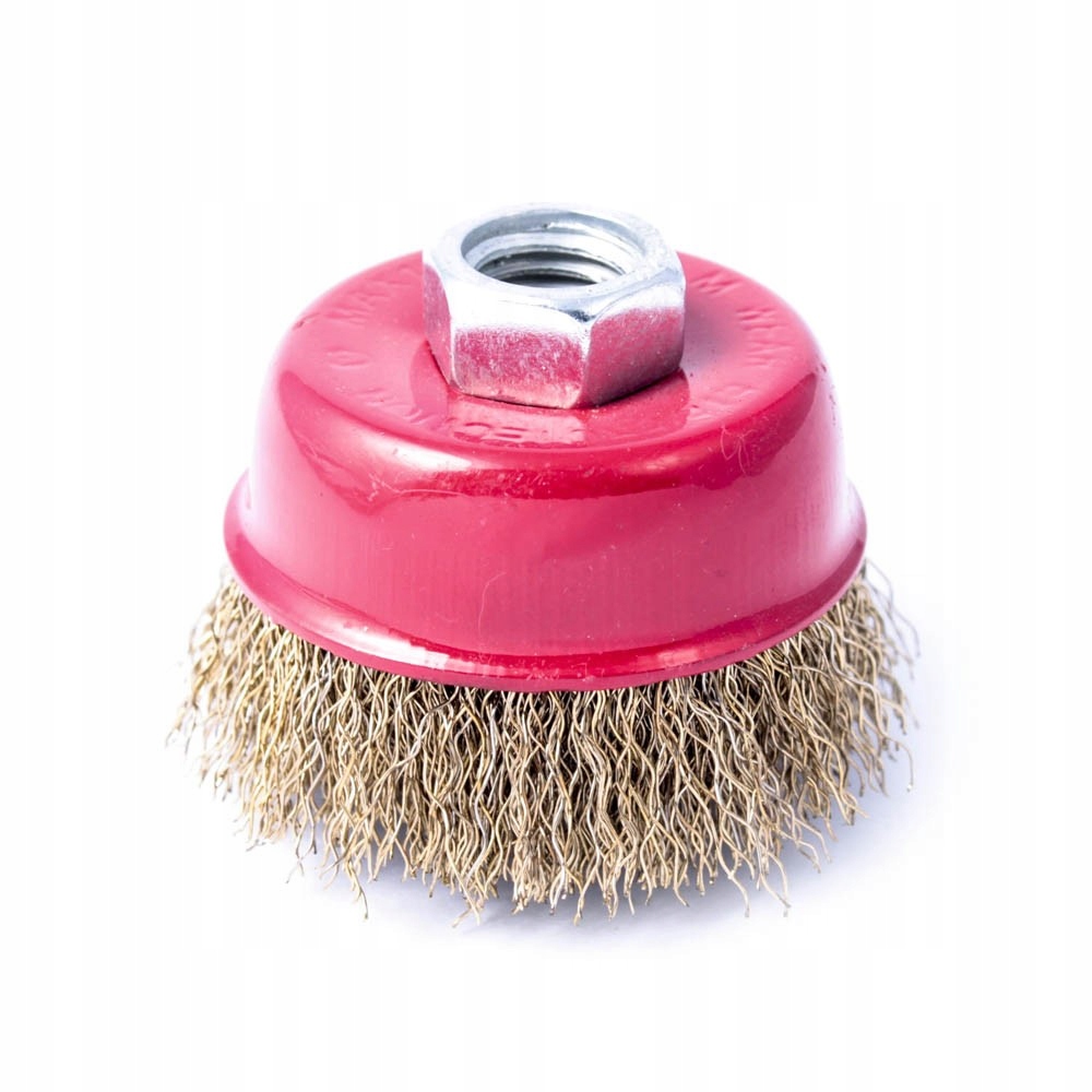 SZCZOTKA NA SZLIFIERKĘ DRUCIANA 100MM DOCZOŁOWA