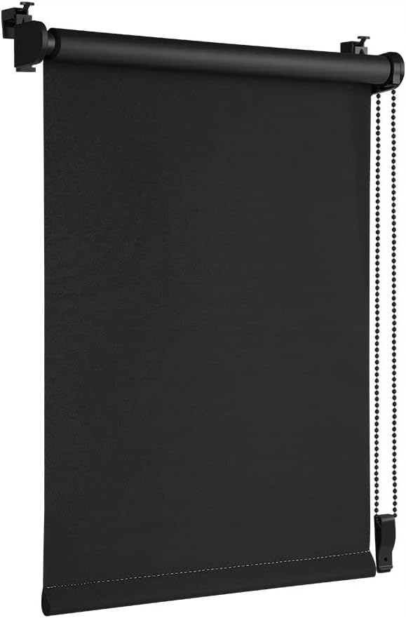 OBdeco Tepelná zatemňovacia roleta 65 x 210 cm čierna