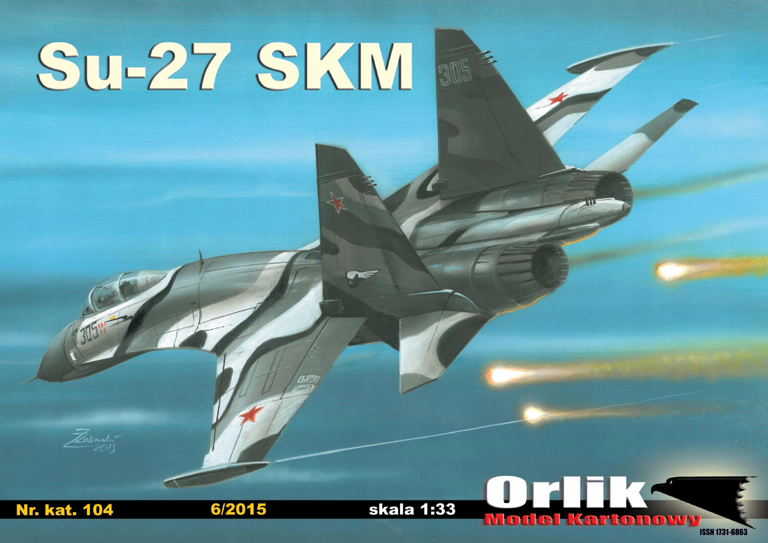 

Orlik Samolot SU-27 Skm