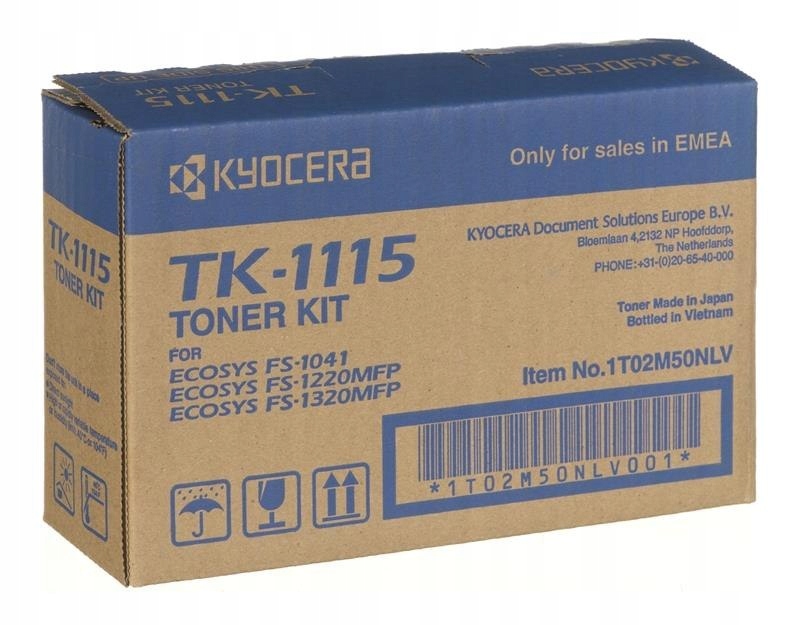 Toner Kyocera TK-1115 černý (black)