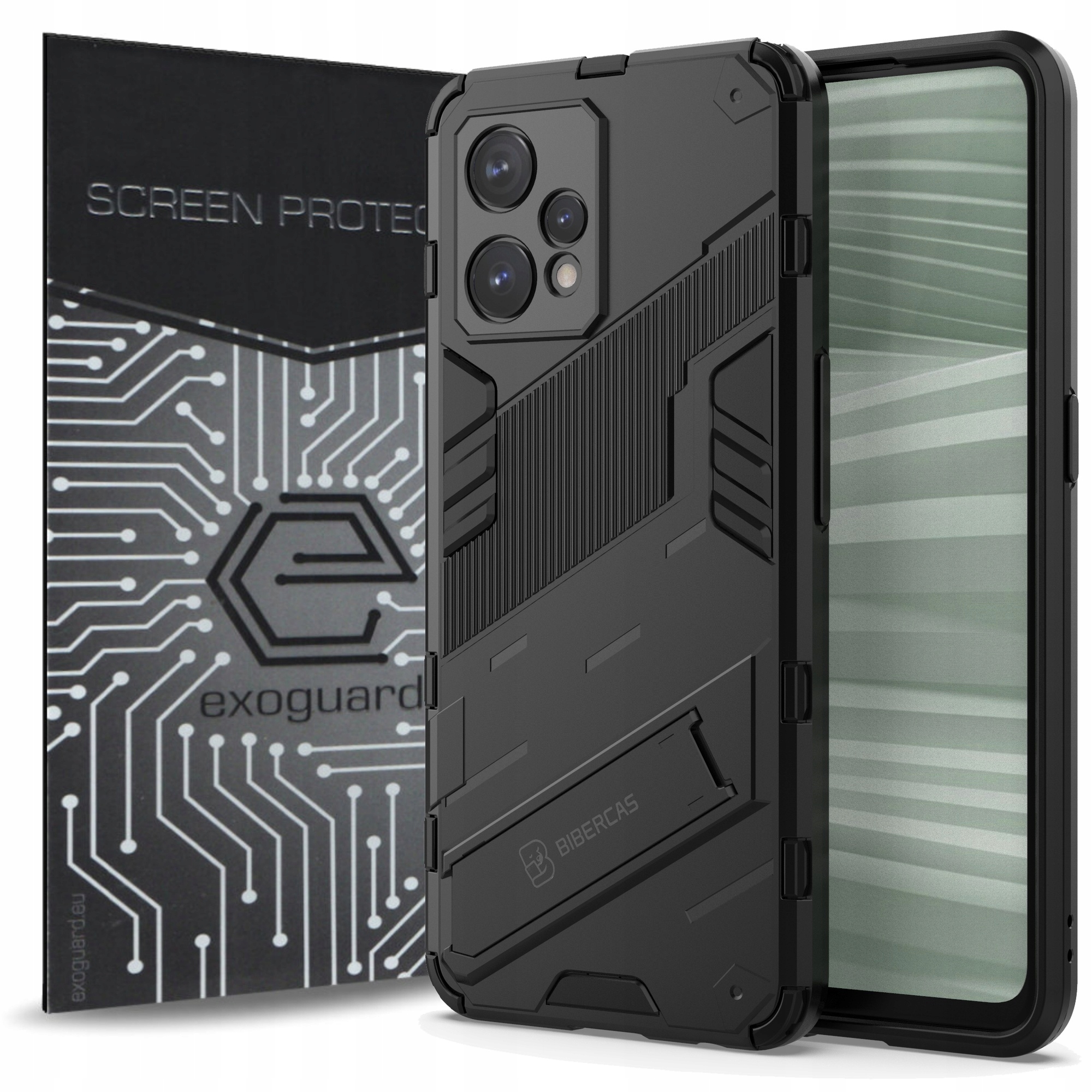 

Case Etui Pancerne+szkło do Realme 9 Pro+ Plus