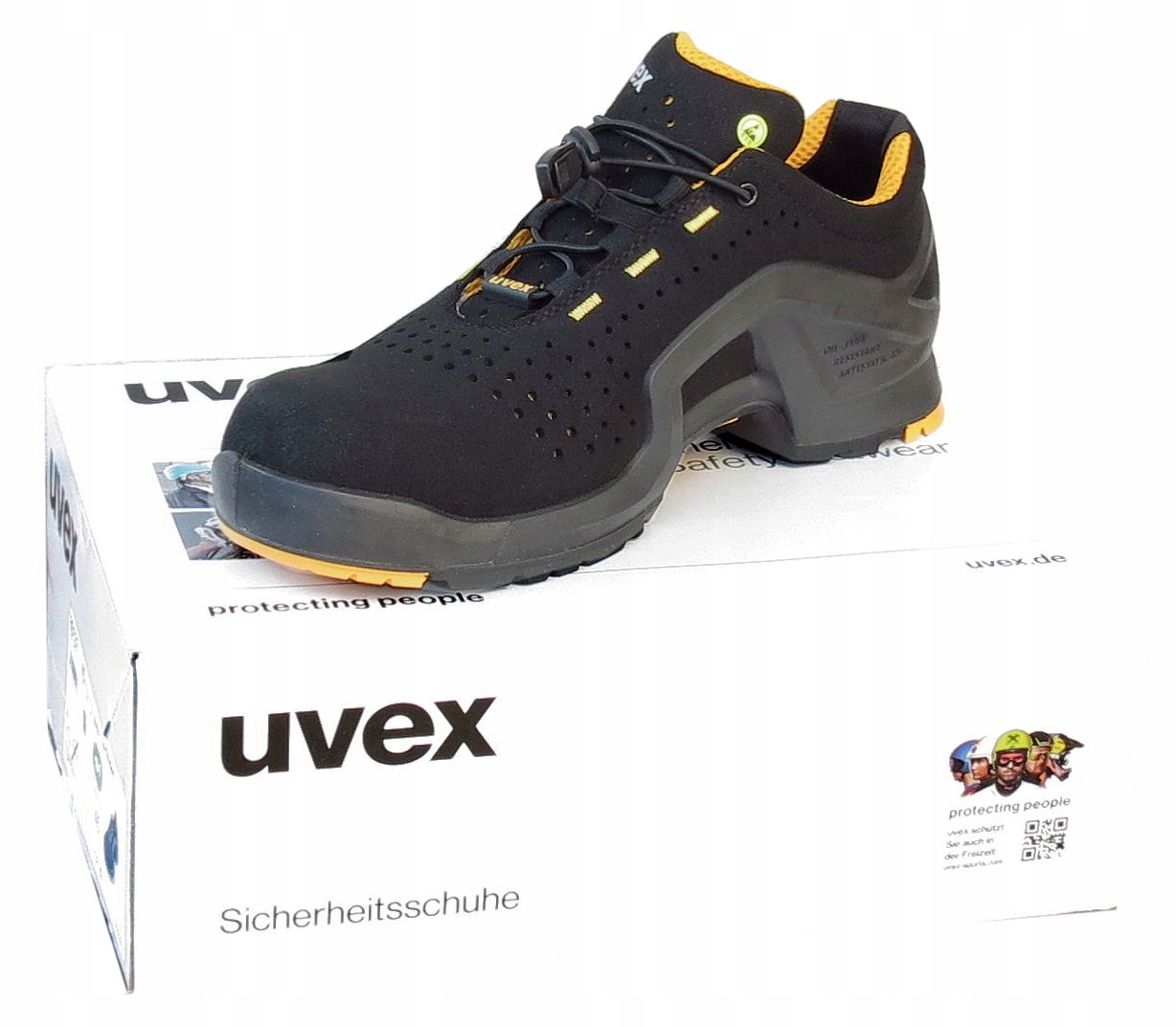 Obuwie ochronne robocze półbuty Uvex 1 X-Tended Support rozmiar 45