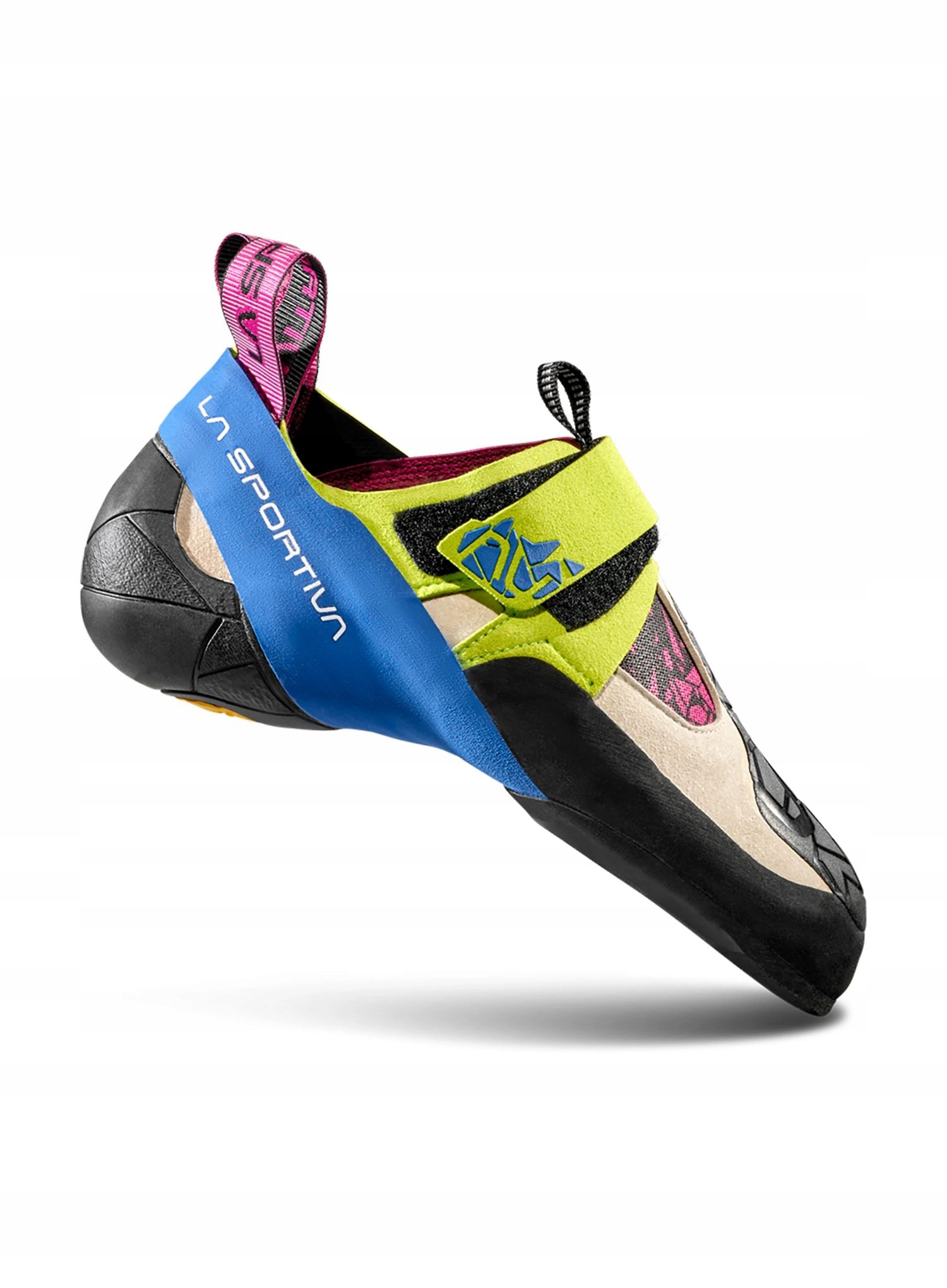 Buty wspinaczkowe damskie La Sportiva Skwama cobalt blue/apple green 38
