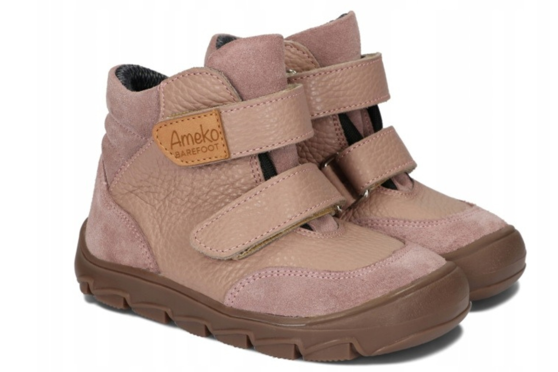 Barefoot Buty Ameko Dziecięce skórzane na jesień Półbuty do Przedszkola 23