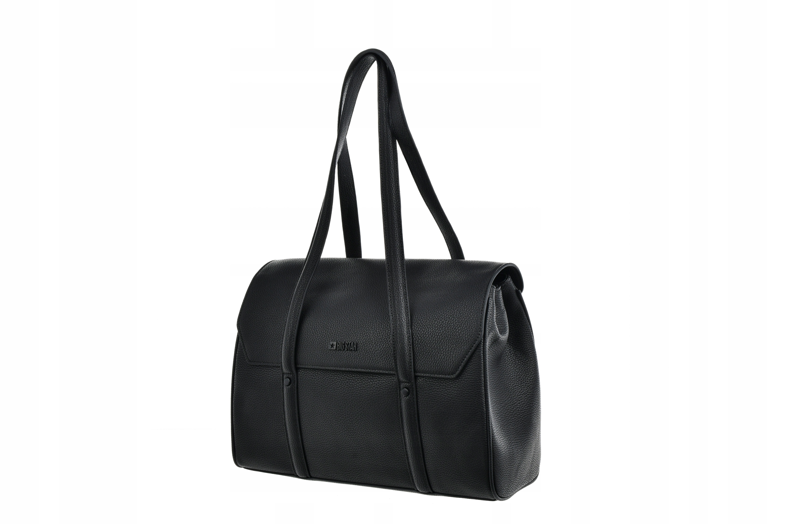 Big Star Torebka Damska Torba Czarna Na Ramię Klasyczna OO574141