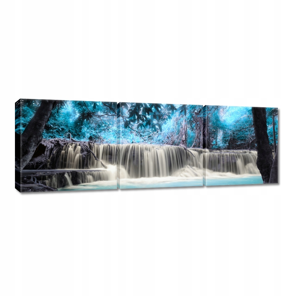 

Obrazy 150x50 Turkusowy wodospad