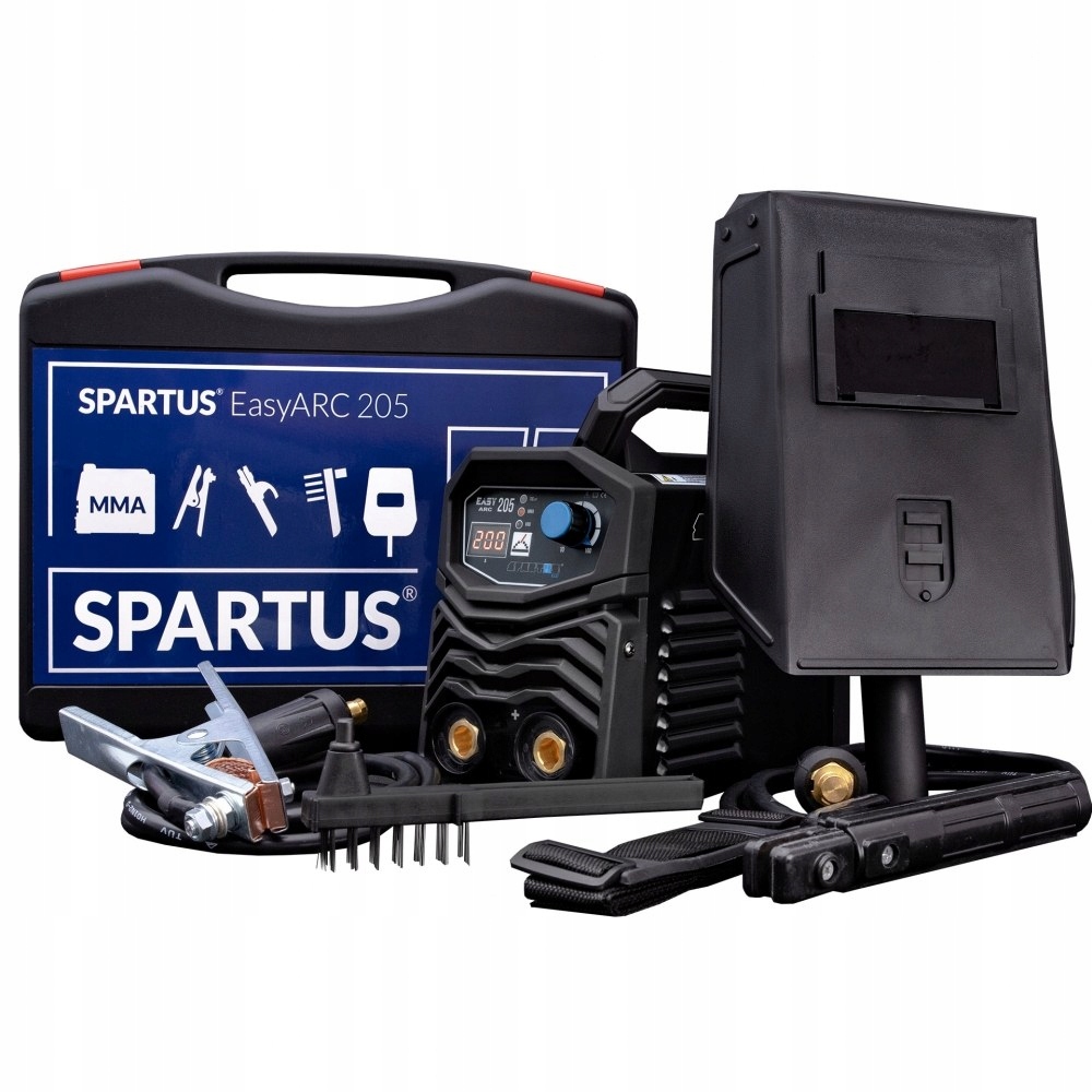 Lekka Spawarka Spartus EasyARC 205 10-200A 4kg