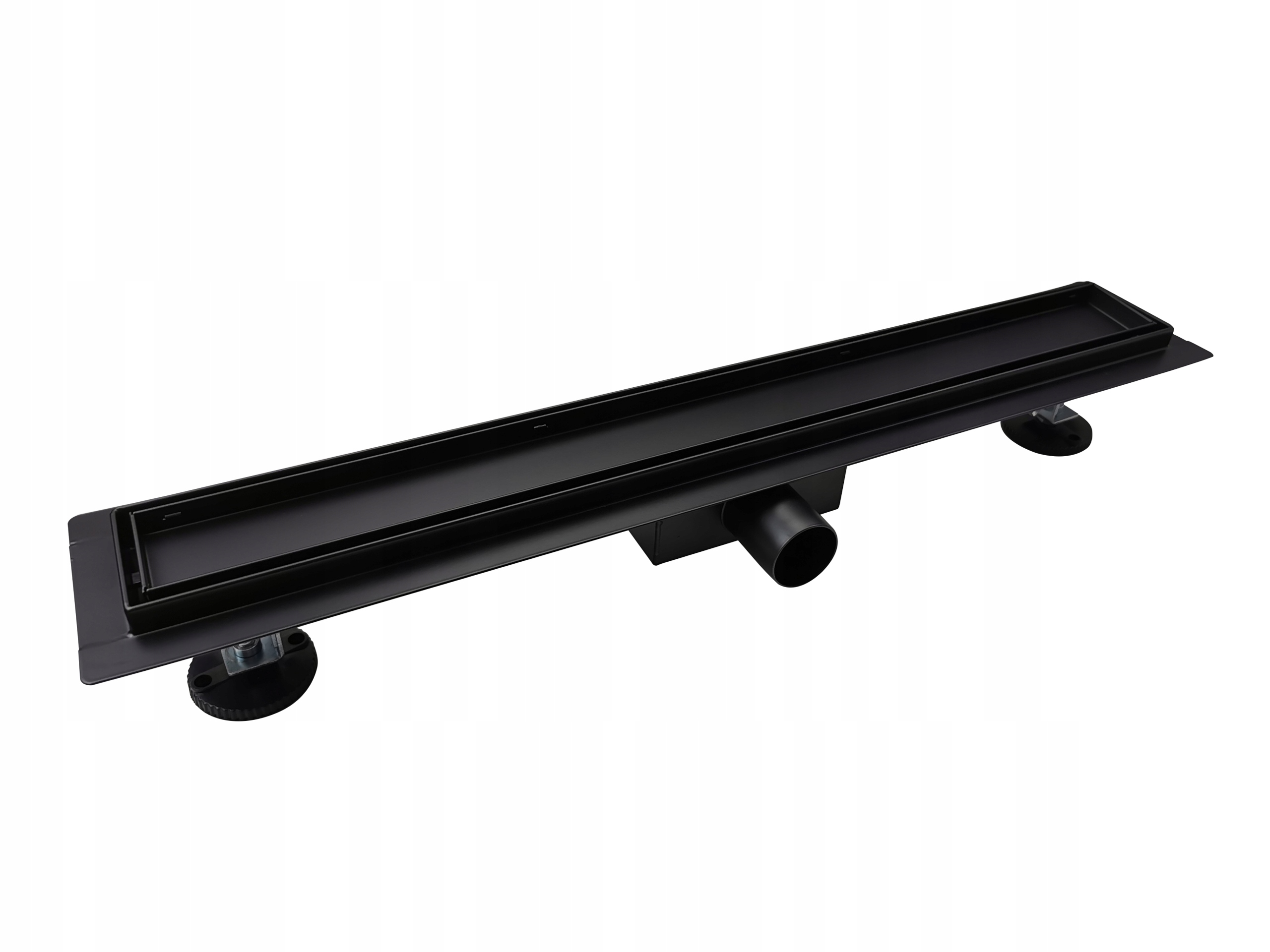 Odpływ Liniowy Czarny Do Płytek Liniger LD30B 70cm
