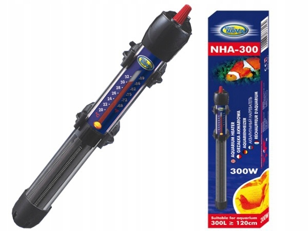 

Aqua Nova Grzałka Z Termostatem 300W Do Akwarium