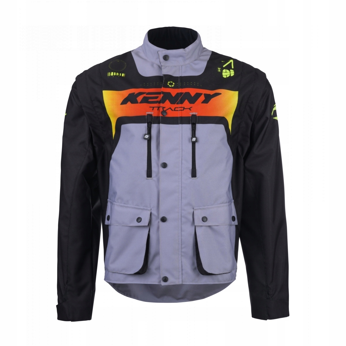 Kenny Racingová Bunda Adventure/enduro Model Track Grey/neon Yellow Farba Ča