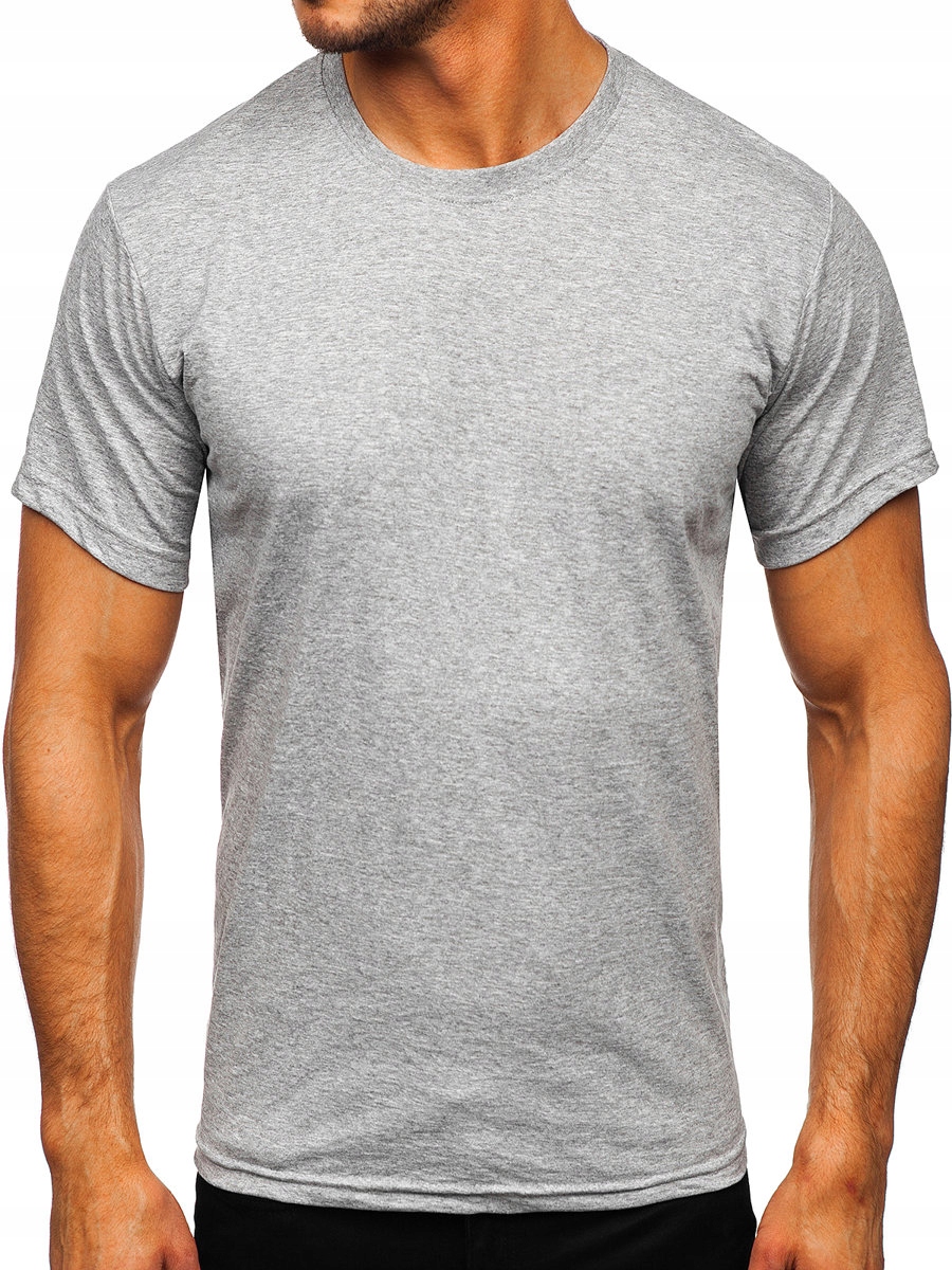 

T-shirt Gładki Ciemnoszary 192397 Rozmiar_xl