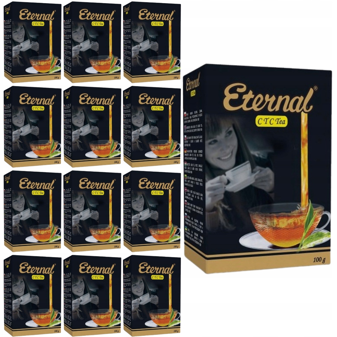 Levně Eternal Čaj černý granulovaný 100 g x 12 kusů