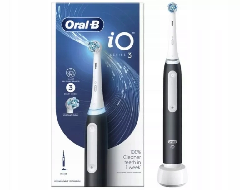 Szczoteczka Magnetyczna Oral-b Io 3 Czarny