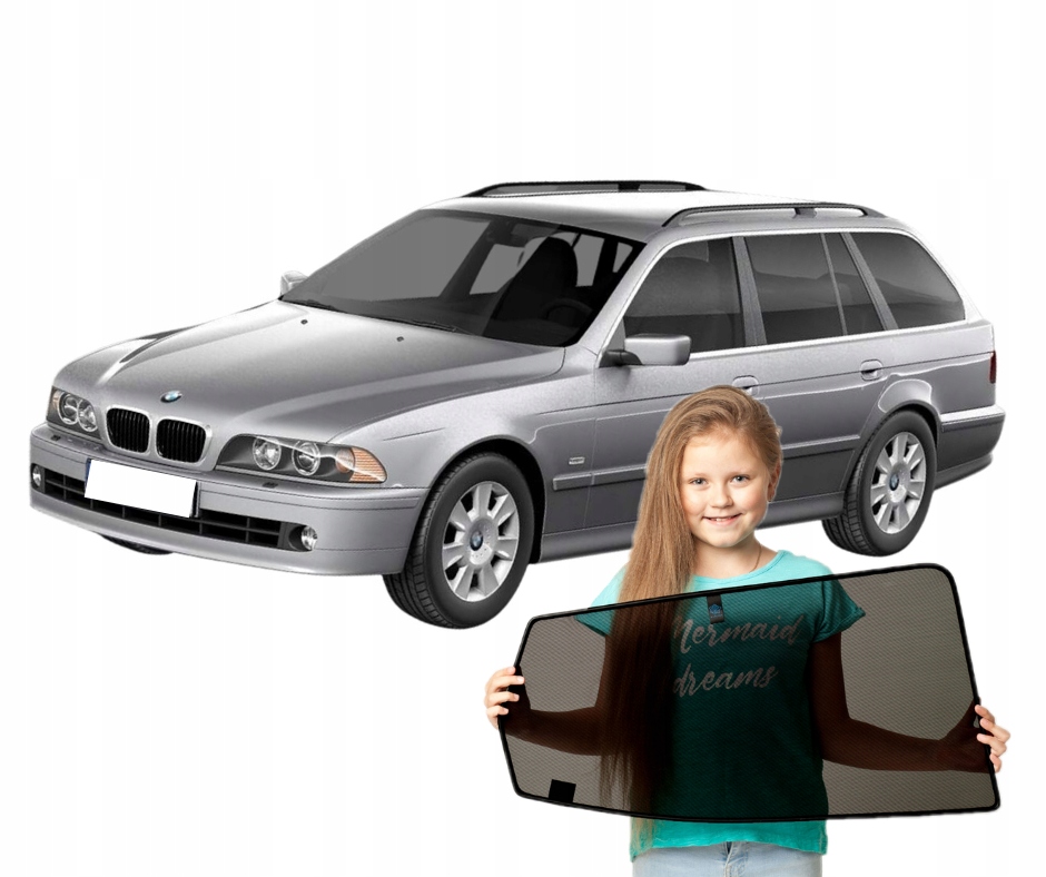 Шторки жалюзи на магнитах BMW E39 универсал