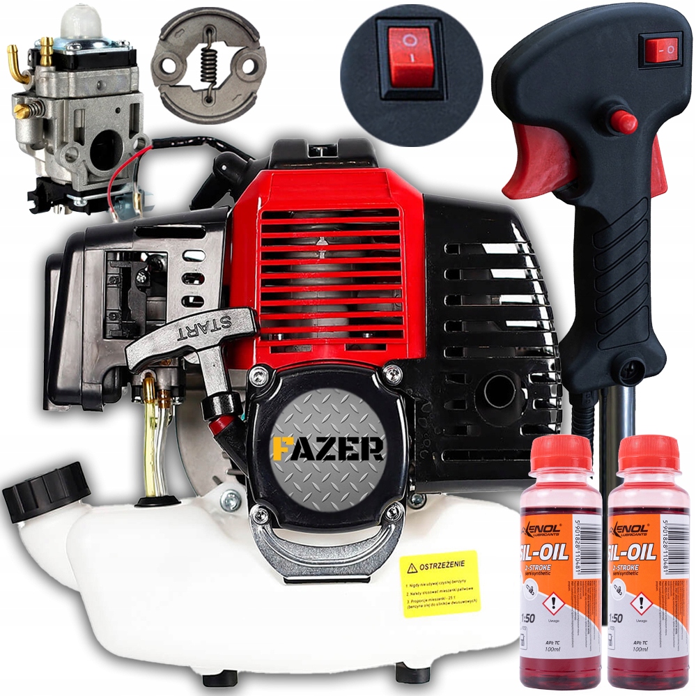 Motor Pro Benzínovou Kosu Křovinořez 5,5KM Vyžínač Motorový Křovinořez Manžeta