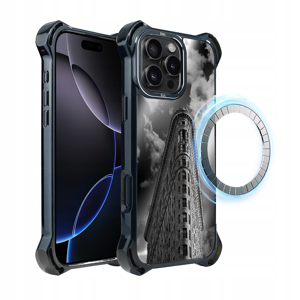 Pouzdro pro iPhone 16 Pro Ibizu DropGuard Ultra s MagSafe, Flatiron