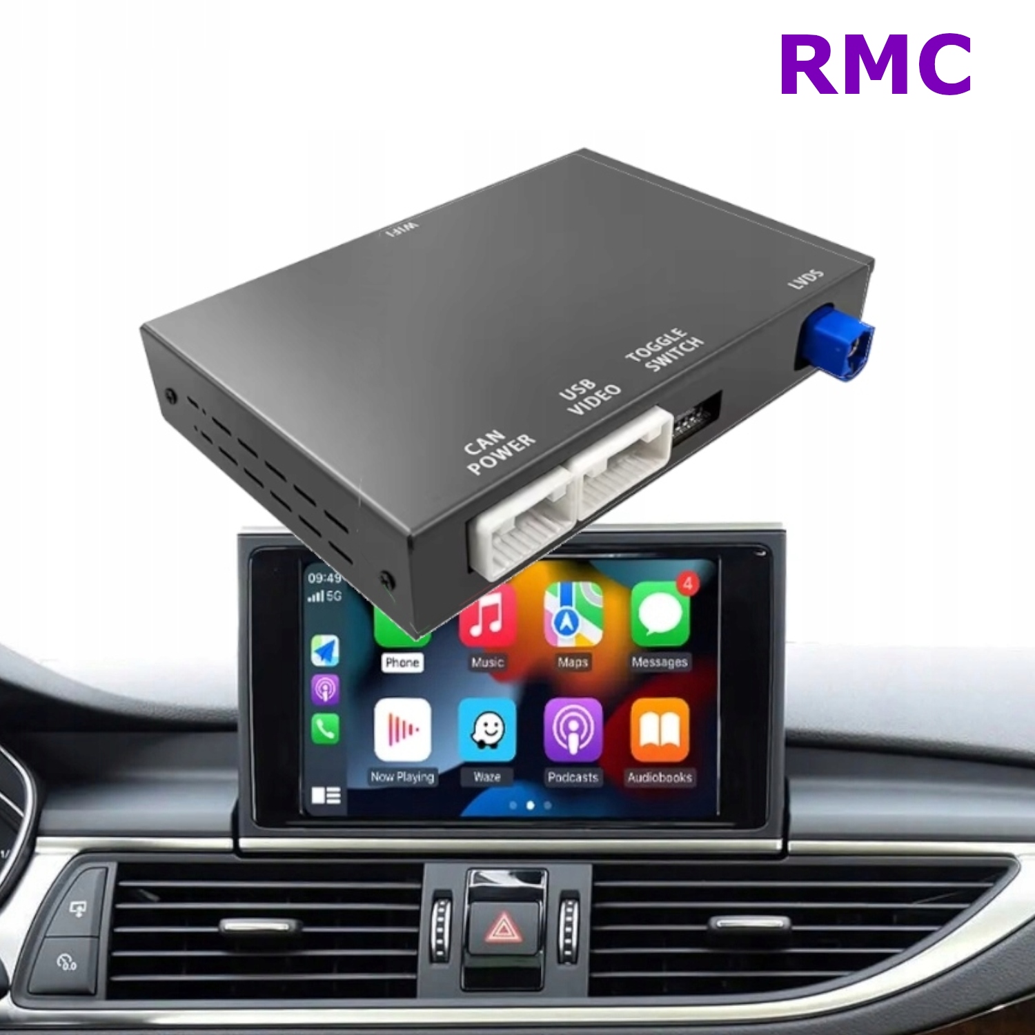 Moduł Carplay Android Auto do Audi A6 C7 / A7 C7 / do RMC