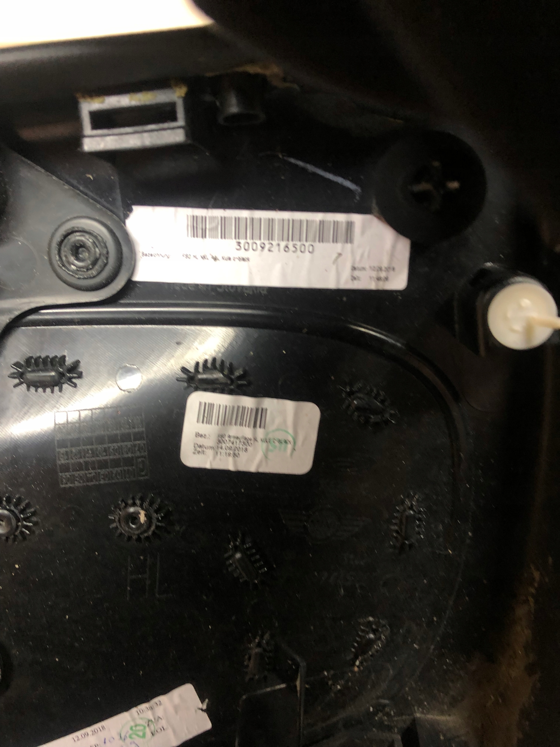 MINI F60 side left rear part