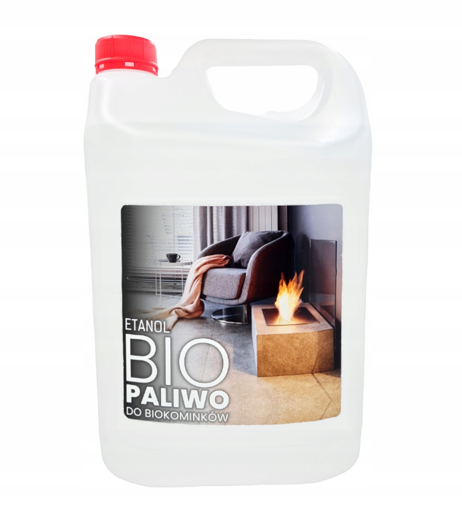Biopaliwo do kominka 5L Bioetanol bezwonny 5L