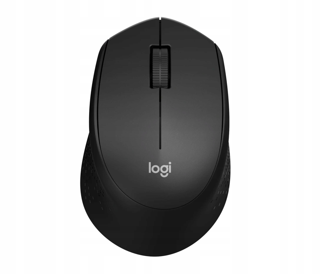 Logitech M330 Silent Plus Ergonomiczna Mysz Bezprzewodowa Czarna