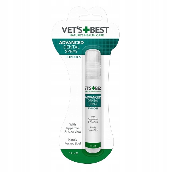

Vet's Best Dental Spray 14ml Zestaw Podróżny