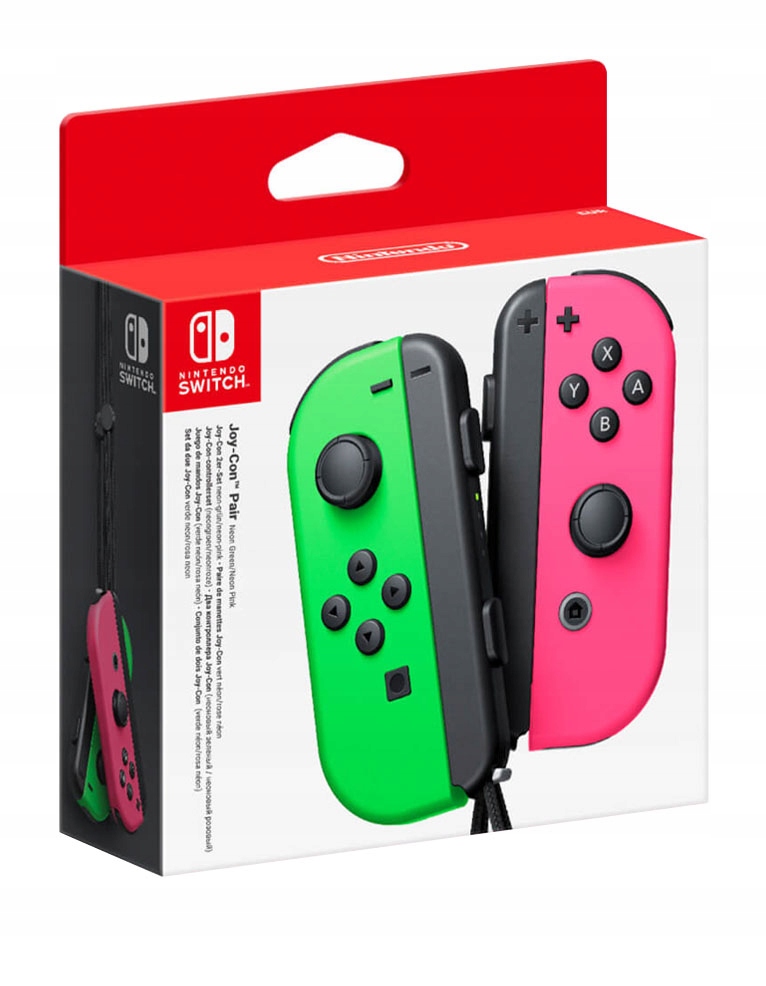 Kontroleryjoy-con Green-pink Zielono-różowy Do Konsoli Nintendo Switch