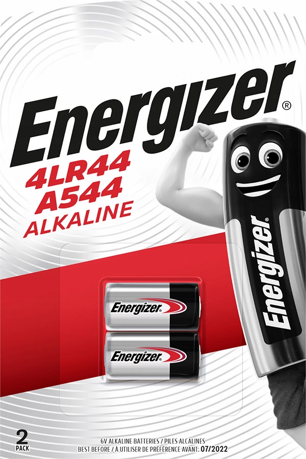 2x Bateria alkaliczna 4LR44 A544 6V Energizer