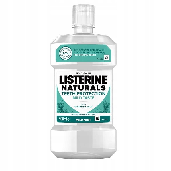 

Listerine Naturals Łagodny Smak, płyn do płukania
