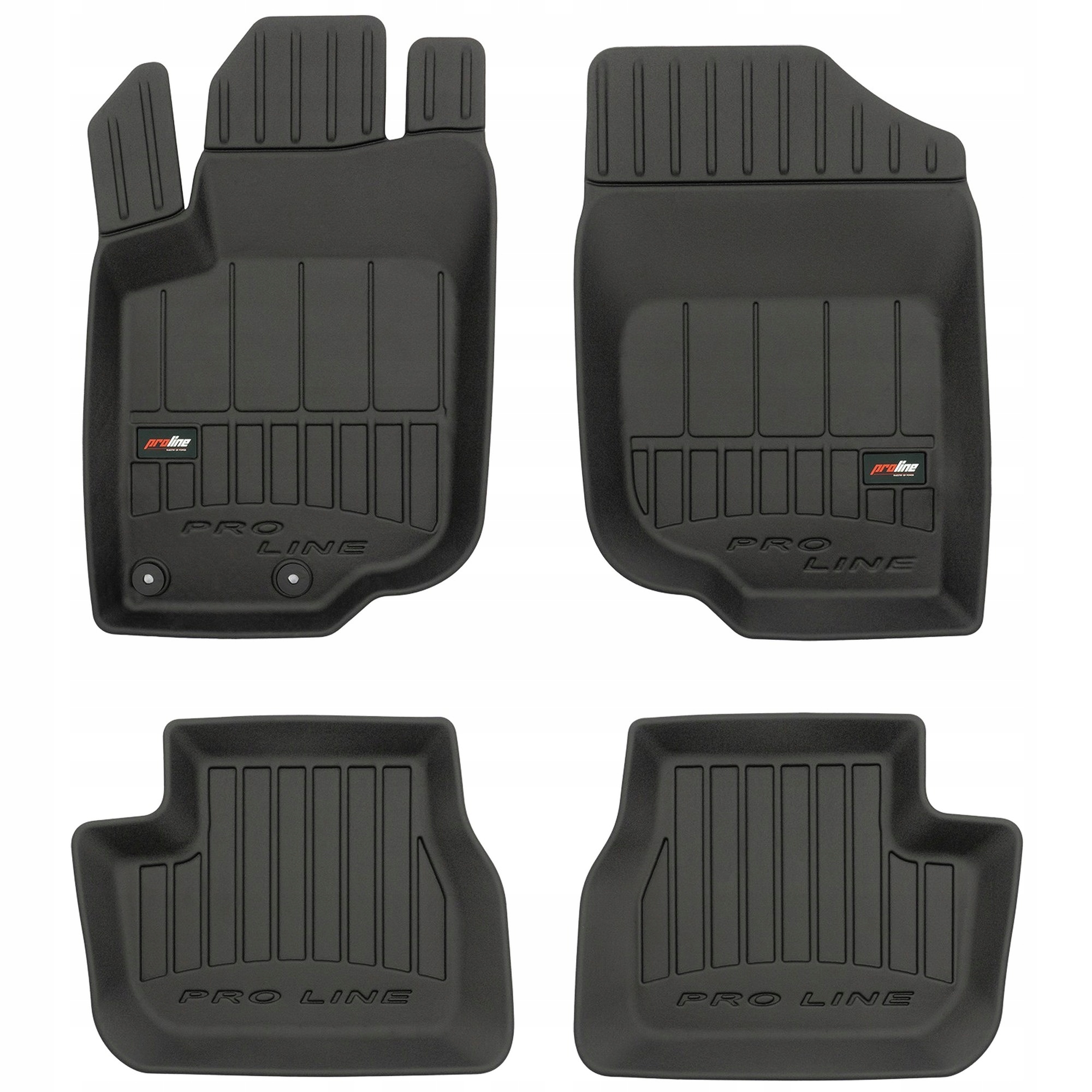 3D gumové koberce pro Peugeot 207 2006-2012