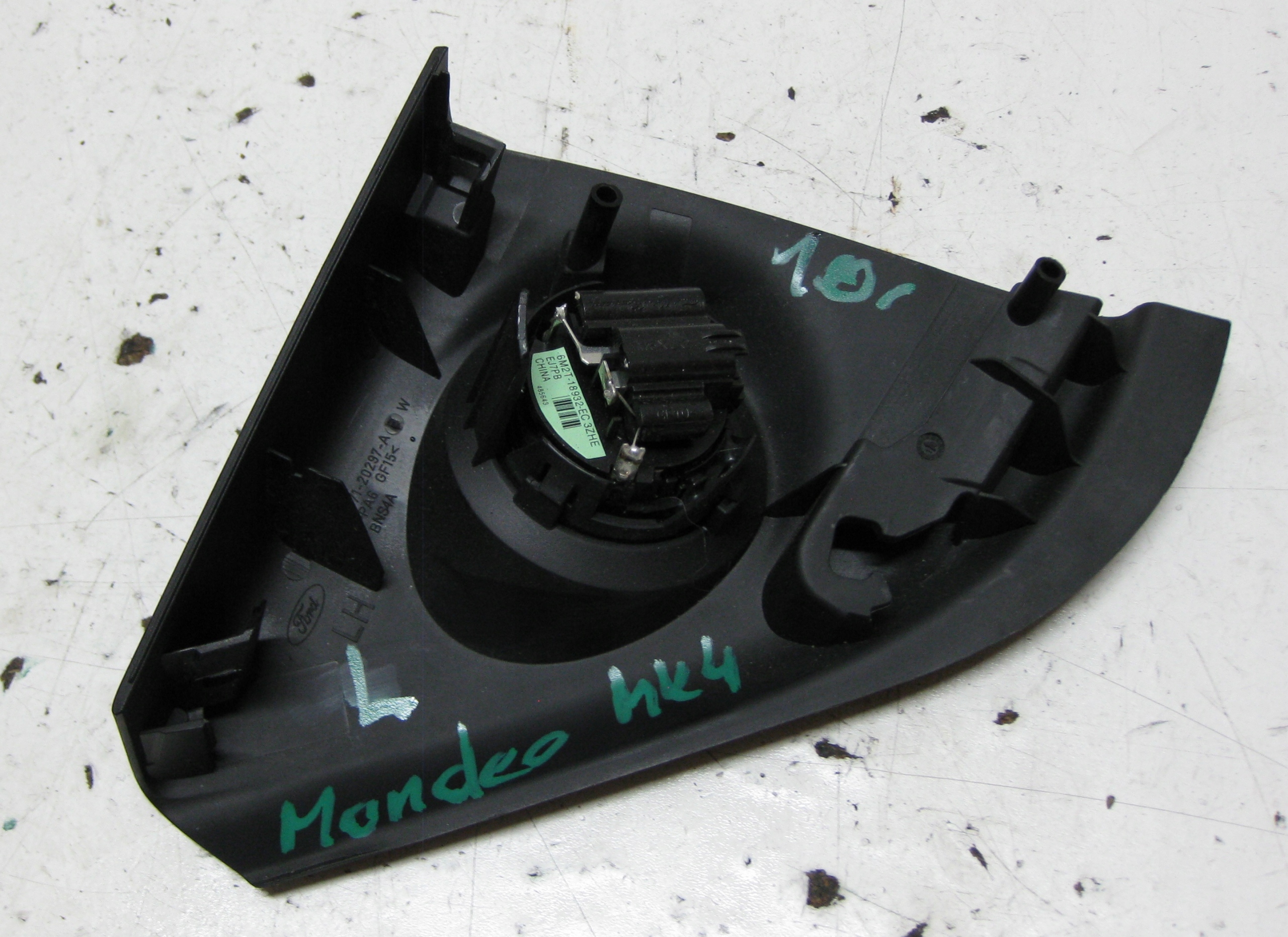 FORD MONDEO MK4 10R cover mirrors left speaker 6M2T18932EC