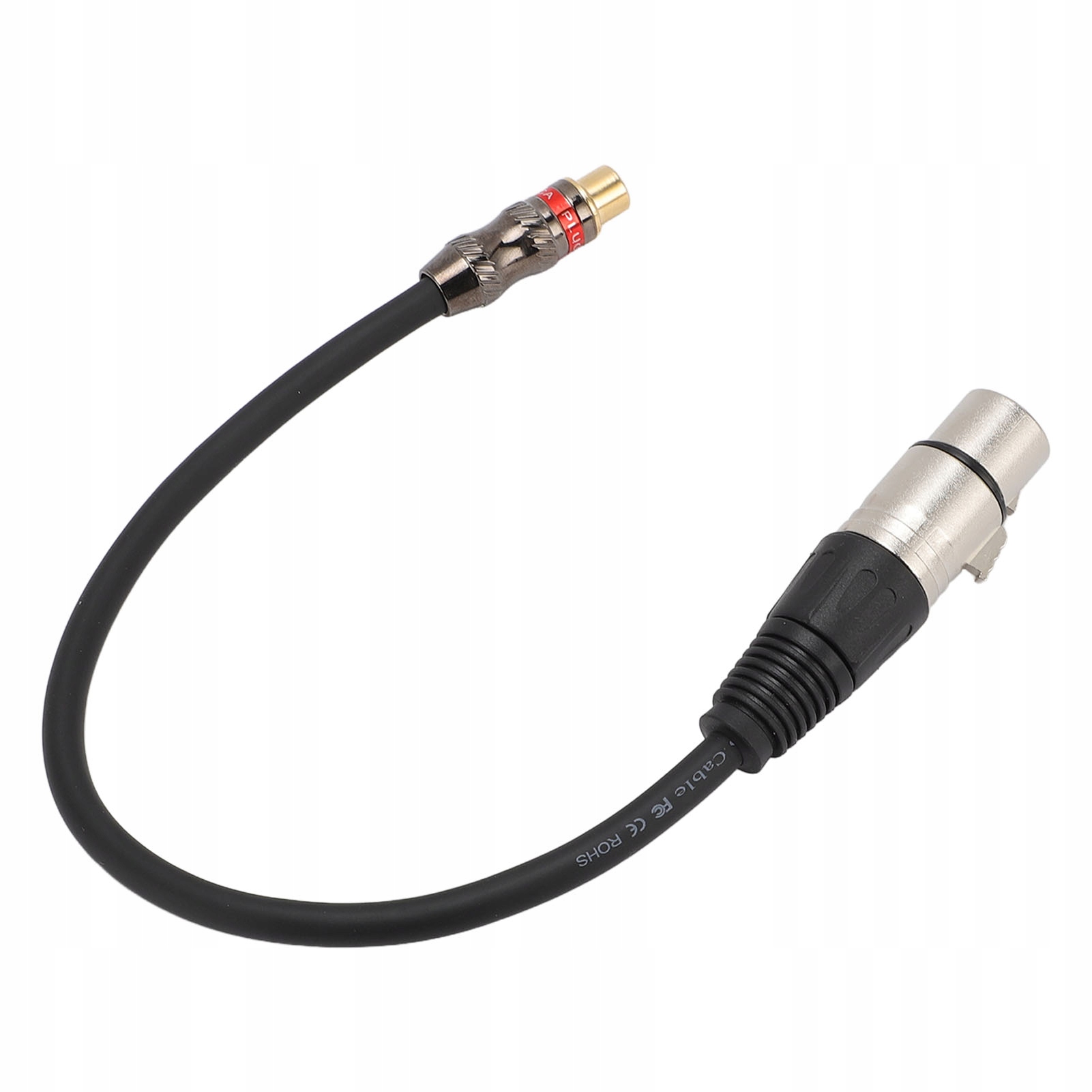 XLR Kabel żeński do AV Długość 30 cm średnica 6 mm XLR AV Rdec 0M