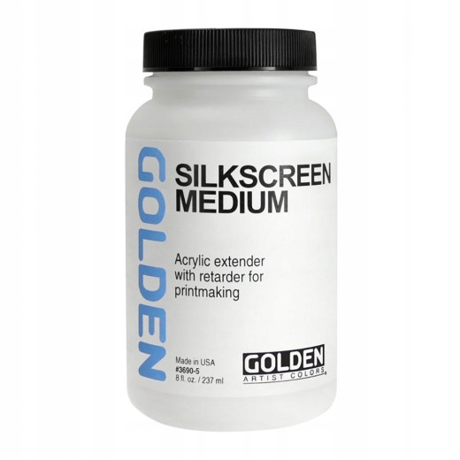 Golden silkscreen medium do sitodruku 237ml