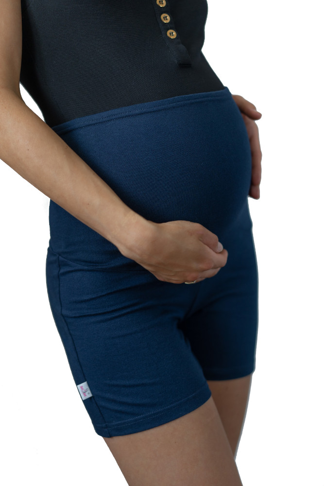ModnaMama материнства шорты спортивные короткие синий