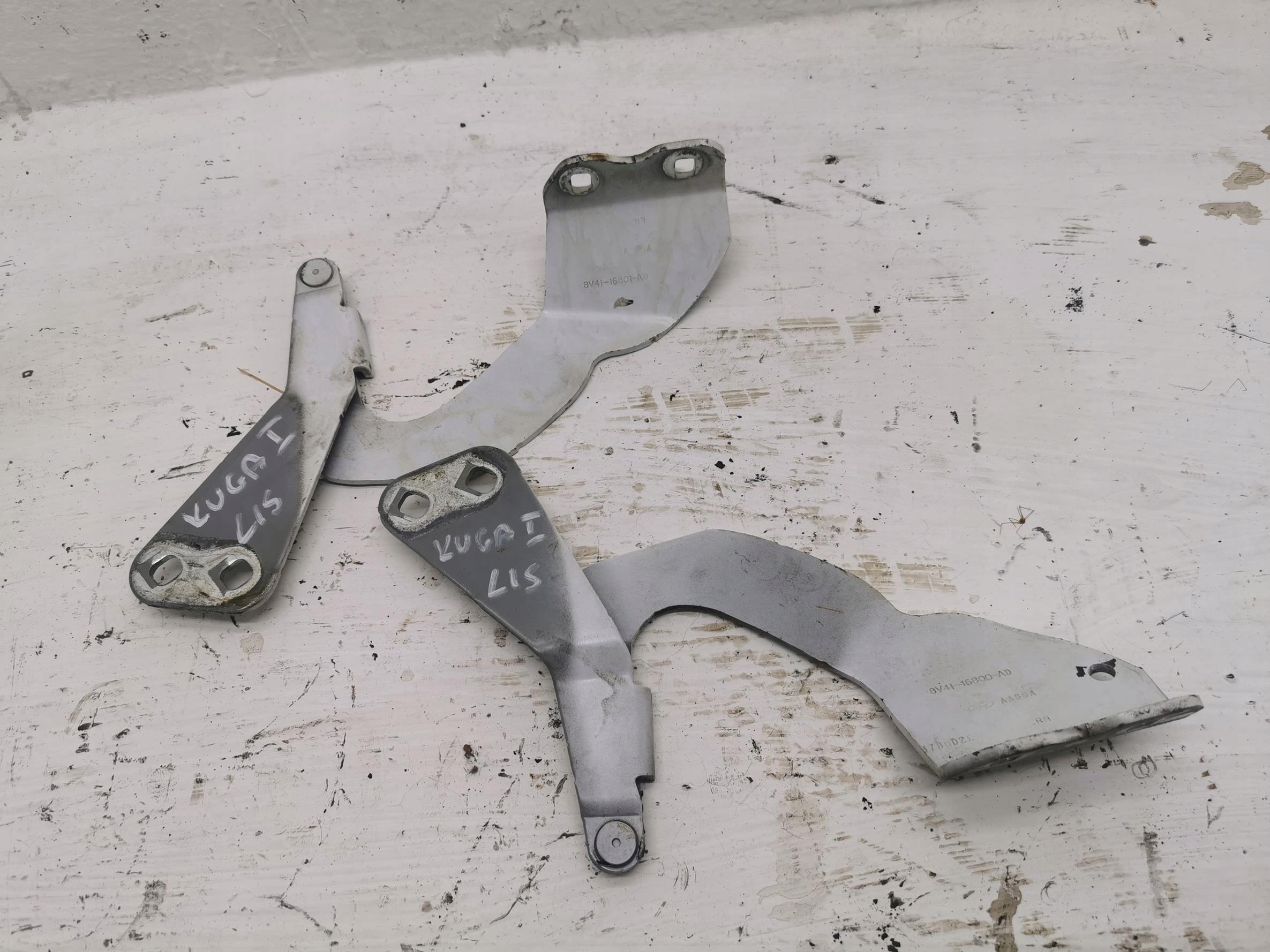 Cerniere cofano KOMPLET FORD KUGA MK1 LIFT 58 08-13