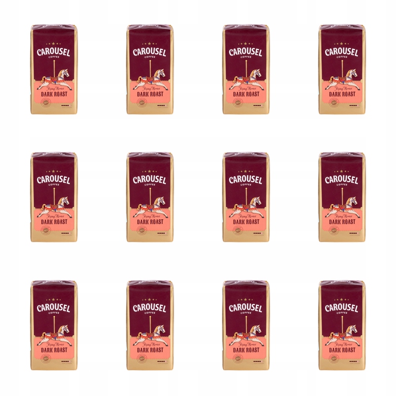 Carousel Coffee Flying Horses Dark Roast 500g X12