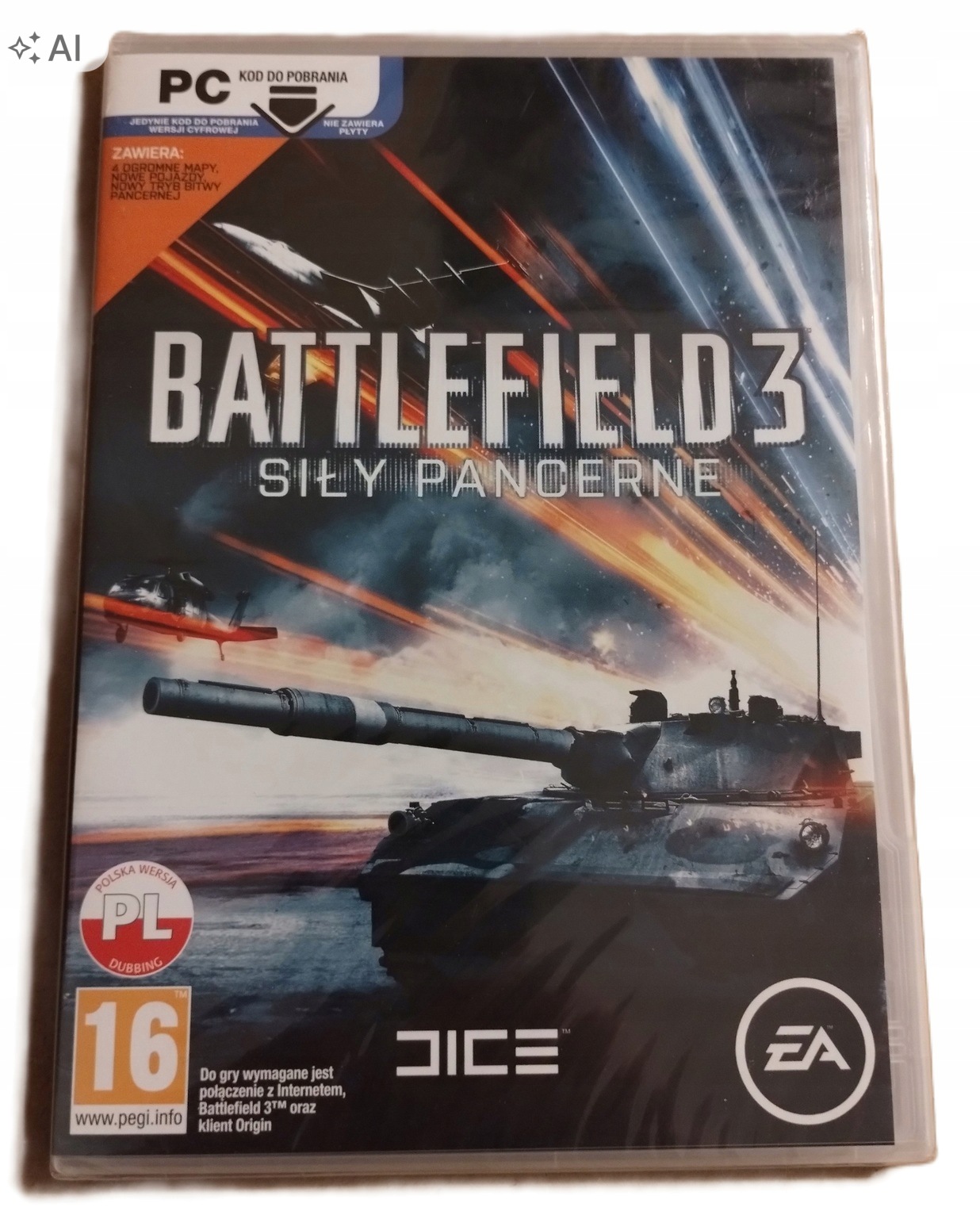 Battlefield 3 Siły Pancerne Pc Nowa