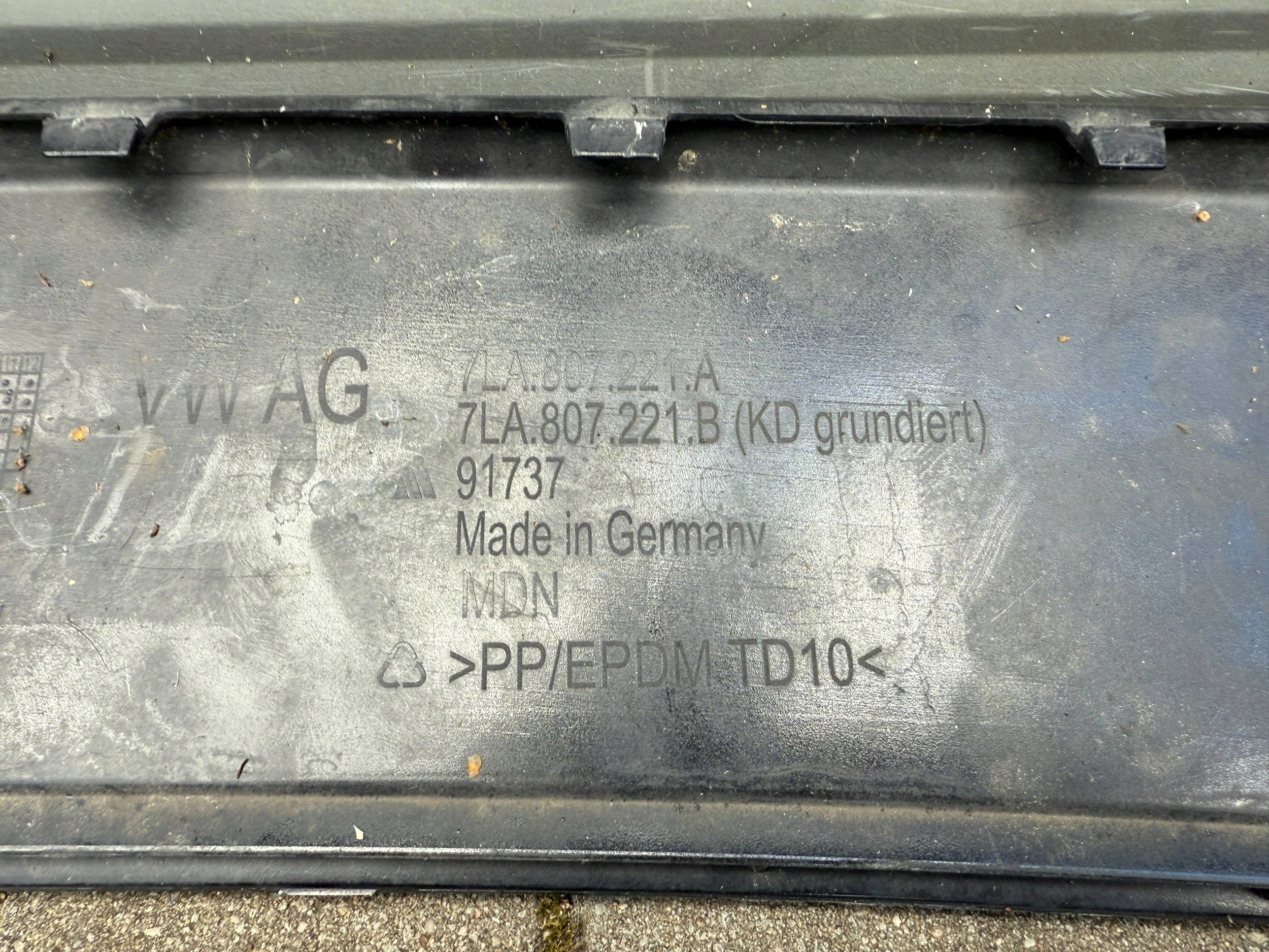 Vw Multivan T6 19- Lift Stoßstange vorne vorne