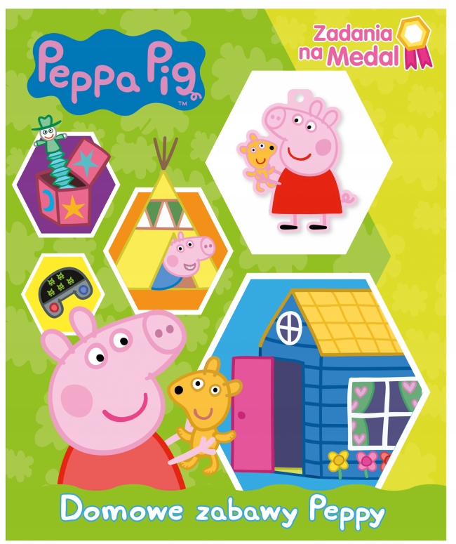 

Świnka Peppa Zadania na medal 1 Domowe zabawy Kd