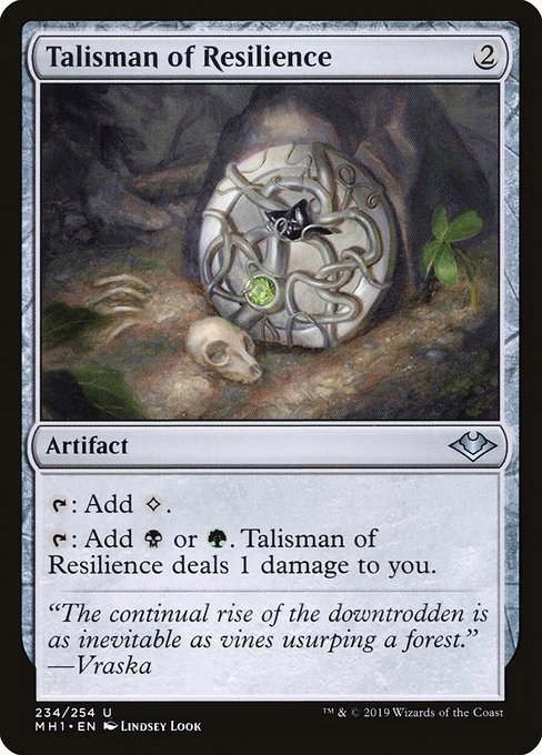 MtG: Talisman of Resilience (MH1)