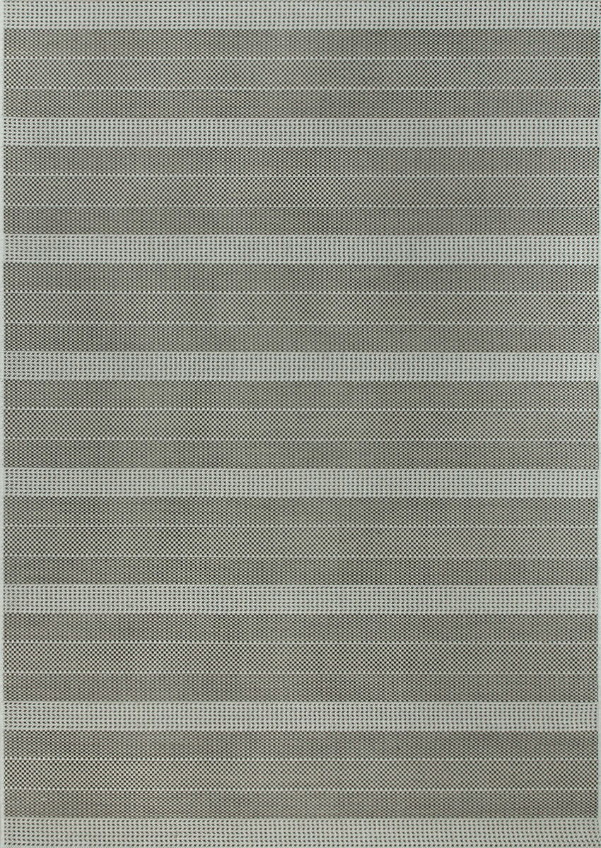 

160x220 cm Szary Płasko Tkany Dywan Sznurkowy