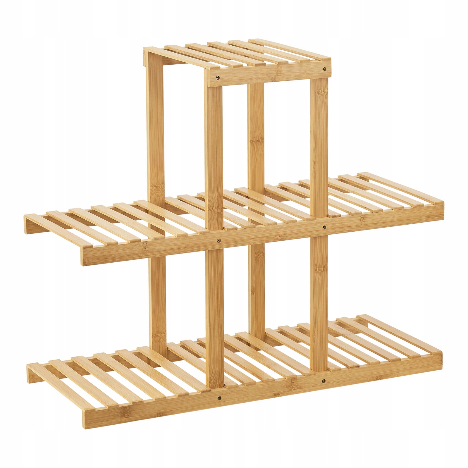 

Bambusowa Półka Stojak Rośliny Doniczki Kwietnik