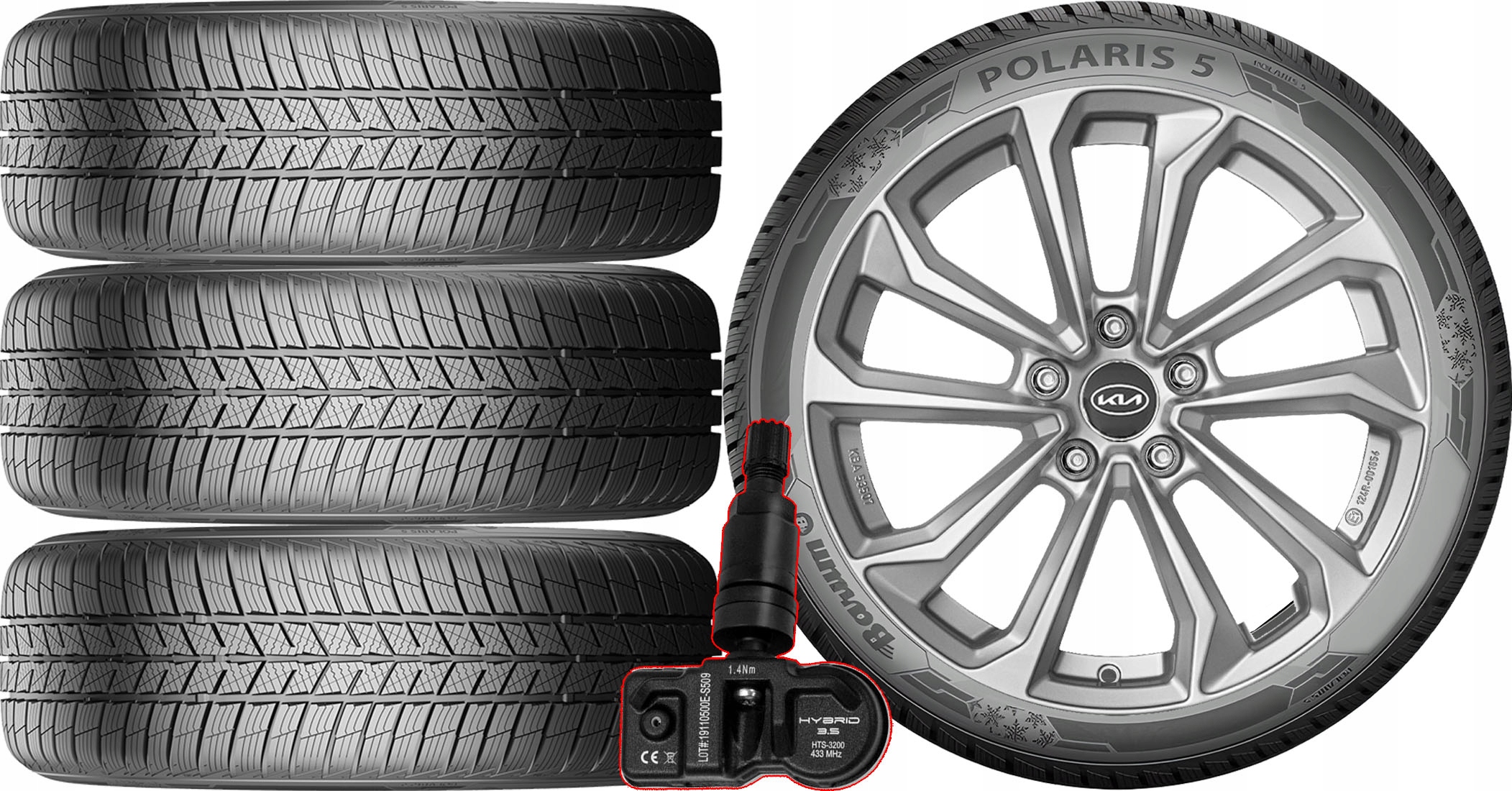 KOŁA KIA SPORTAGE V NQ5e Barum 235/55R18 TPMS za 6059,01 zł z Bieruń
