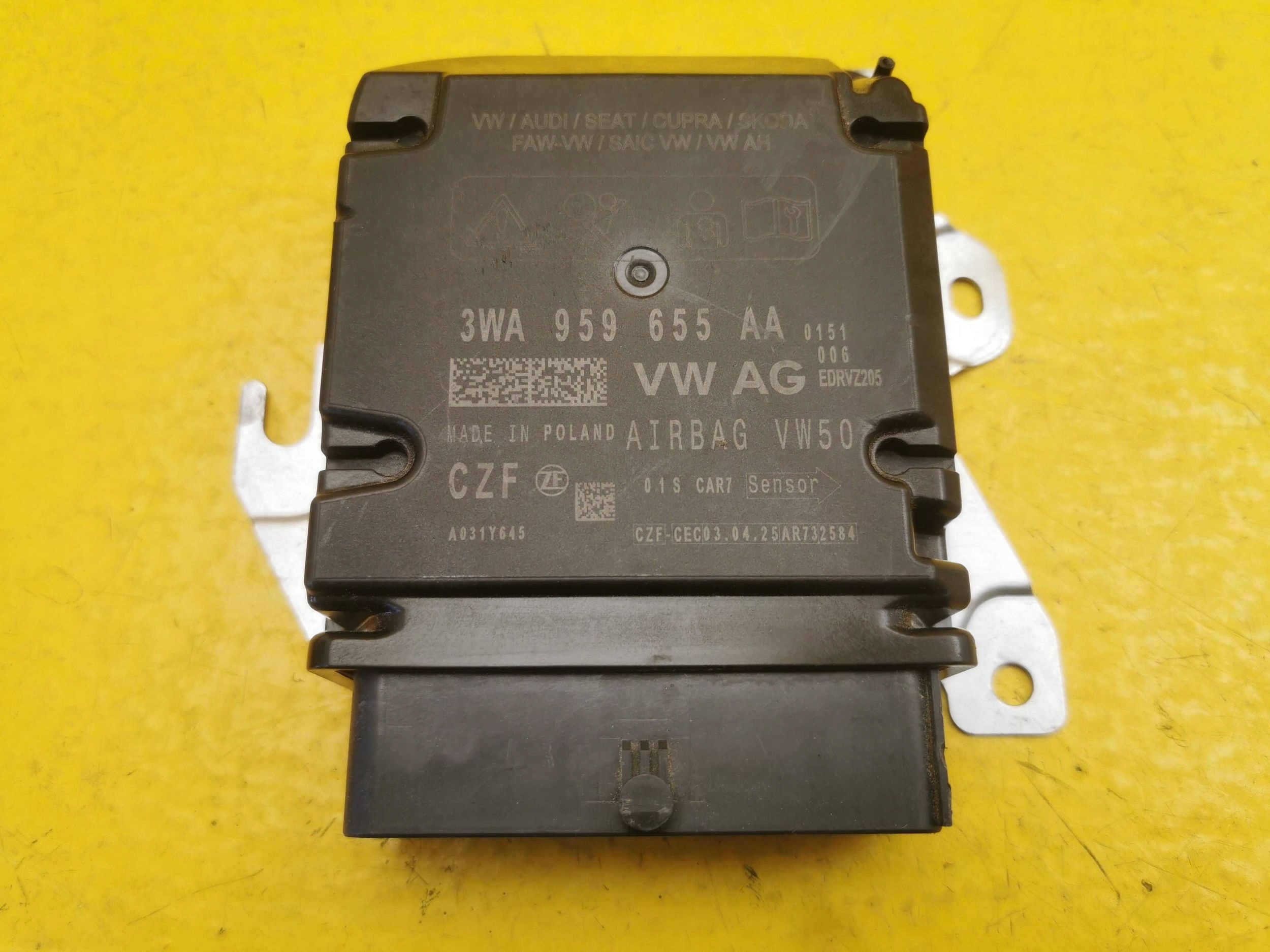 vw GOLF VIII модуль AIR 3WA959655AA 5x