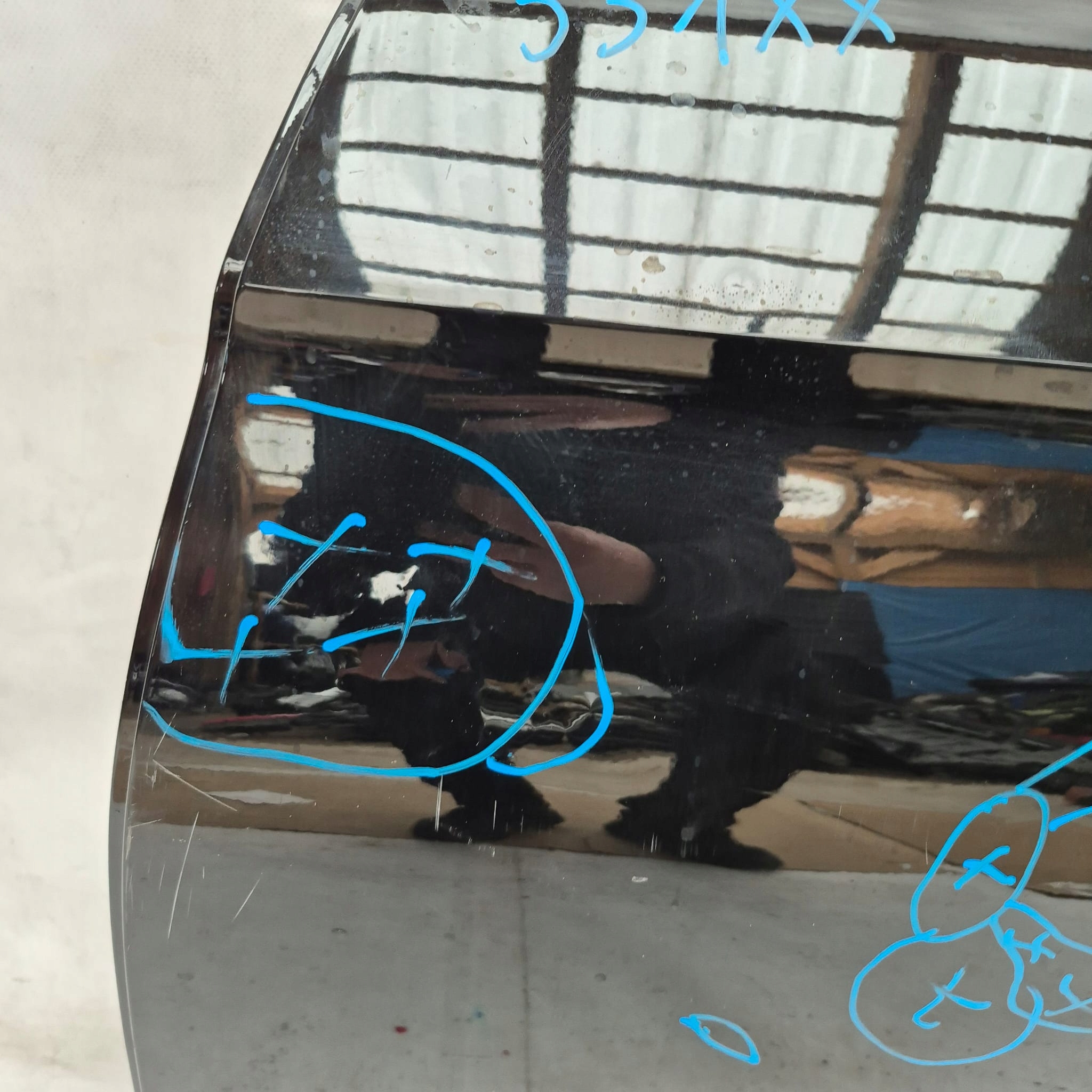 AUDI A5 8W 8W6 16- door left rear part rear.