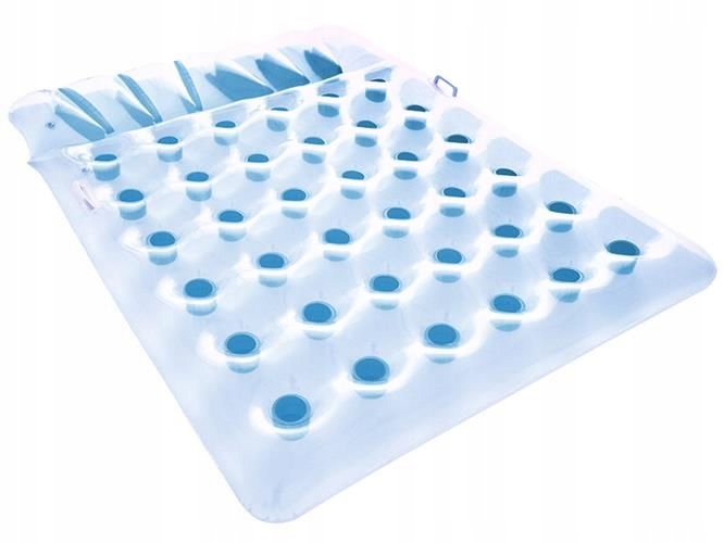 MATERAC DMUCHANY DUŻY PLAŻOWY DWUOSOBOWY Z PODUSZKĄ NA BASEN BESTWAY 43055 Bohater brak