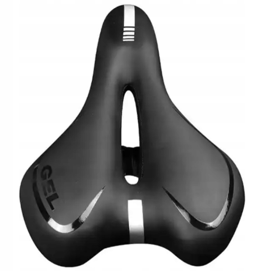 SIODEŁKO ROWEROWE ŻELOWE DAMSKIE MĘSKIE SIODŁO ROWEROWE DO ROWERU SPORTOWE Waga produktu z opakowaniem jednostkowym 0.35 kg