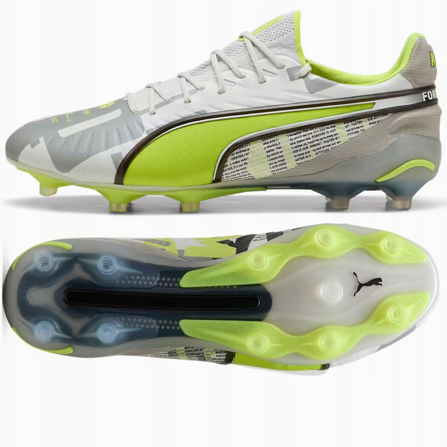 Puma King Ultimate Forever Fg/ag (42) Boty Lanki Pánské Šedé