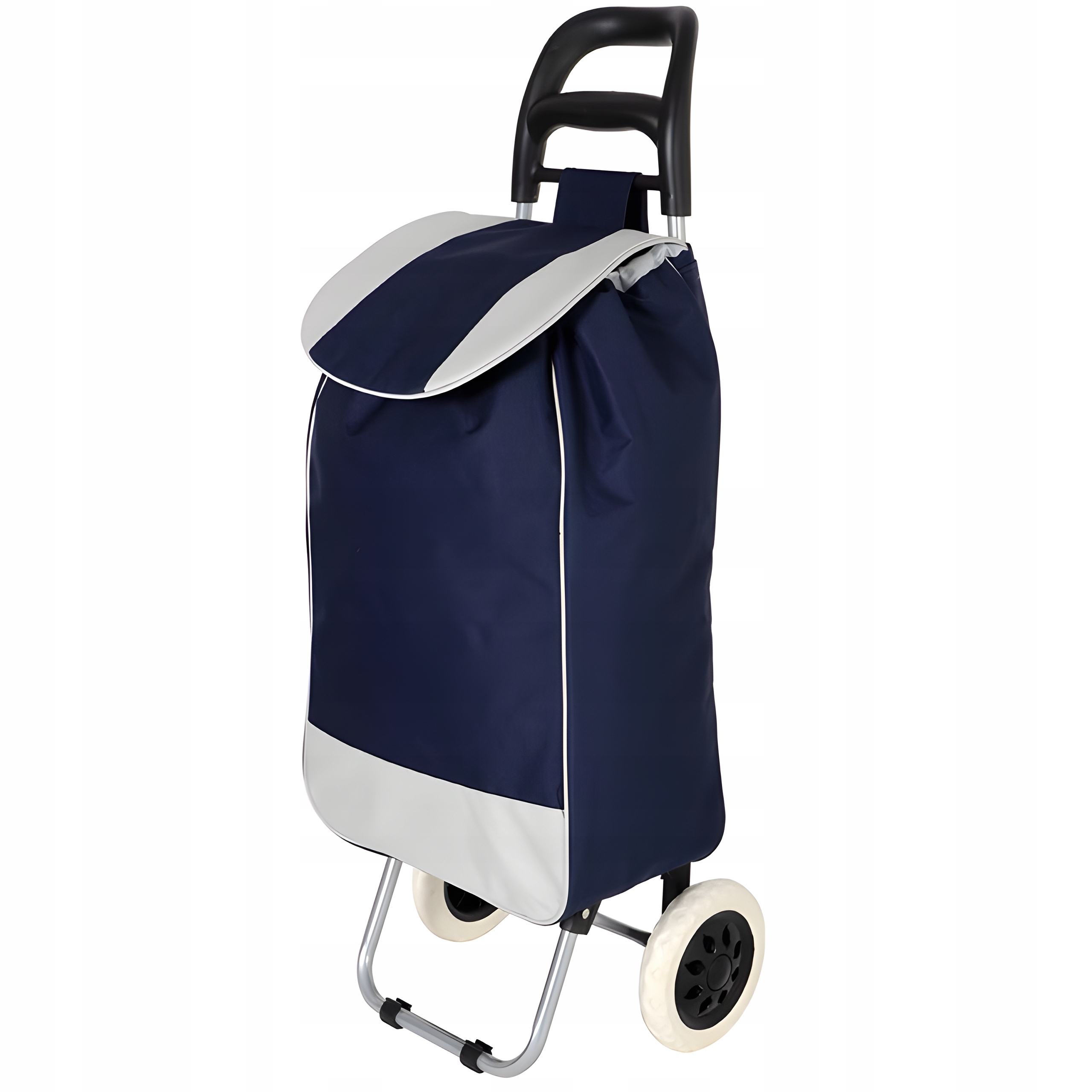 WÓZEK TORBA NA ZAKUPY NA KÓŁKACH ZAKUPOWA WODOODPORNA SOLIDNY STELAŻ UCHWYT Marka inna