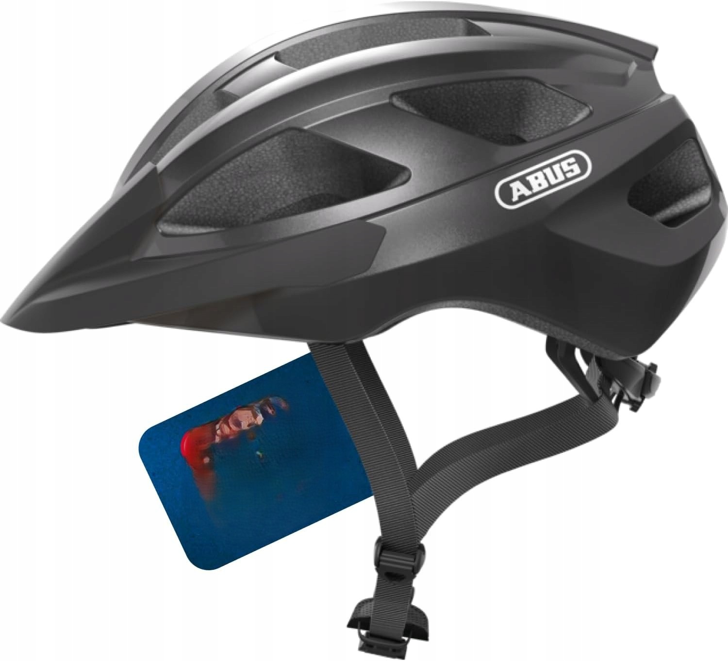 Abus Macator Kask Rowerowy na Rower Szosowy L 58-62 cm Titan